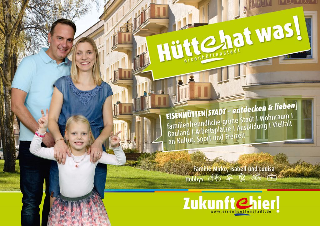 Willkommen in Eisenhüttenstadt - familienfreundliche Stadt im Osten Deutschlands